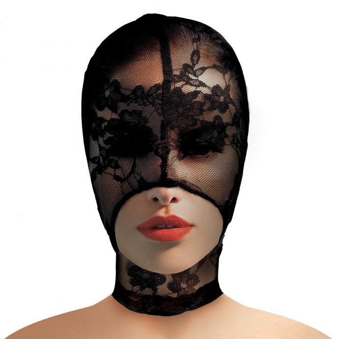 Lace Bondage Hood
