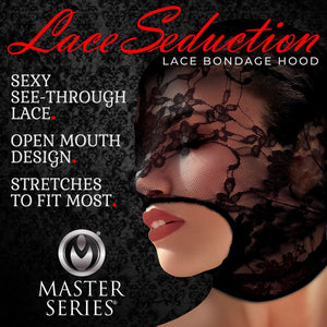 Lace Bondage Hood