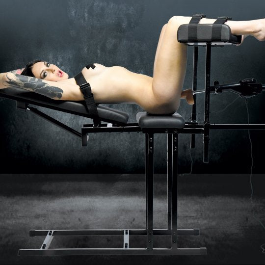 Ultimate Obedience Chair with Sex Machine