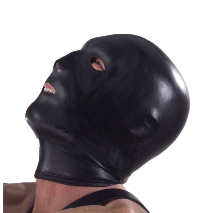 Black Hood with Nose
