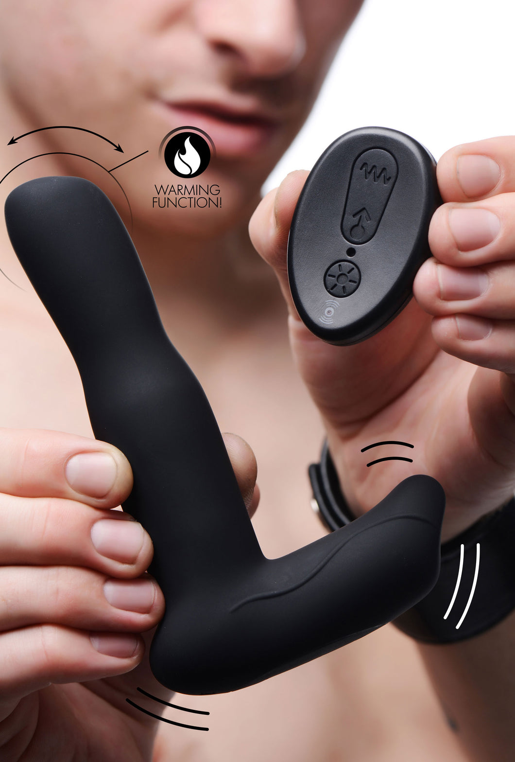 Prostate Stroking Vibrator With Remote Control