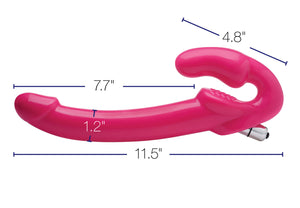 The Revolver Vibrating Strapless Strap-on