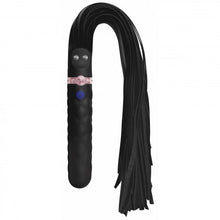 9X Vibrating Dildo Flogger