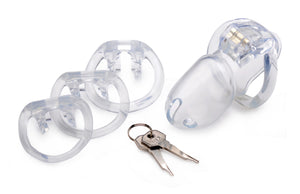 Clear Chasity Cage