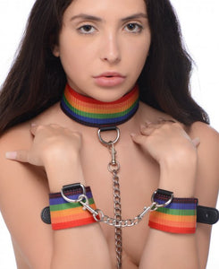 Rainbow Bondage Set