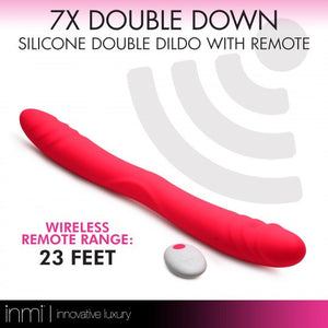 Double Dildo with Remote